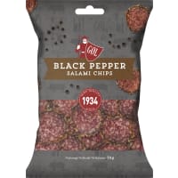 Black Pepper Salami Chips