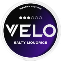 VELO Velo Salty Liquorice Tobaksfritt Snus - nikotinsnus