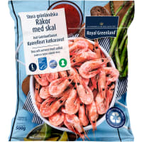 Räkor med Skal 70/90 Frysta