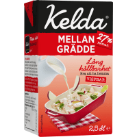 Mellangrädde Lång Hållbarhet 27%