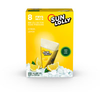 Sun Lolly Glass Citron