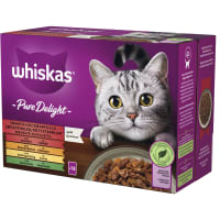 Pure Delight i Gele 1+ Kattmat 12-pack