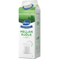 Mellanmjölk Laktosfri 1,5%