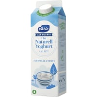 Valio Lätt Naturell Yoghurt Laktosfri 0,4%