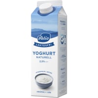 Naturell Yoghurt Laktosfri 2,5%