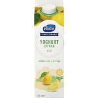 Valio Citron Yoghurt Slät Yoghurt Laktosfri 2,1%