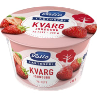 Jordgubb Kvarg Laktosfri 7%
