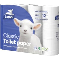 Lambi Toalettpapper Classic Soft&strong