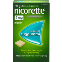 Nicorette 2mg Nikotintuggummi
