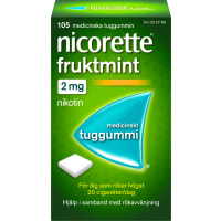 Nicorette Fruktmint 2mg Nikotintuggummi