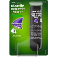 Nicorette Pepparmint 1mg/spray Nikotinmunspray