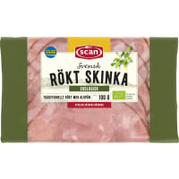 Rökt Skinka Ekologisk Skivad