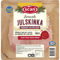 Kokt Julskinka Griljerad Skivad