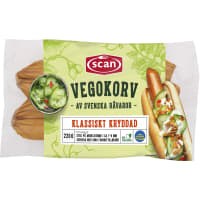 Scan Vegokorv Klassiskt Kryddad Ovo-vegetarisk
