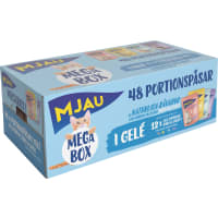 Megabox Gelé Lax/kyckling/räka/ox Kattmat Gelé 48-pack