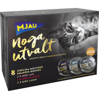 Måltider Mouss Lax  Kalkon Lamm Kattmat
