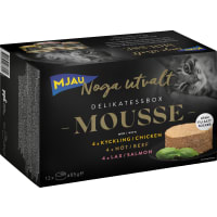 Måltider Mouss Noga Utvalt Kattmat Sås 12-pack