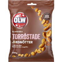 Jordnötter Torrostade
