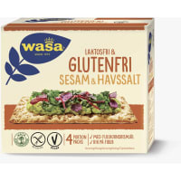Wasa Sesam&havssalt Laktos- & Glutenfri 4-pack