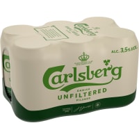 Carlsberg Unfiltered Pilsner 3,5% Folköl Burk