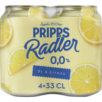 Radler Citron, Alkoholfri Öl, Burk