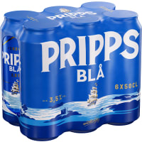 Pripps Blå Pripps Blå Ljus Lager 3,5% Folköl Burk