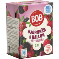 Björnbär Hallon Lättdryck