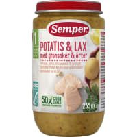 Semper Potatis & Lax Grönsaker & Örter Från 12 Månader
