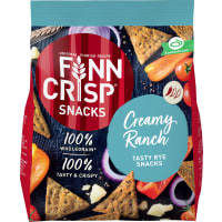Finn Crisp Rye Snacks Creamy Ranch