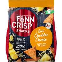 Finn Crisp Rye Snacks Cheddar Cheese
