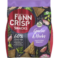 Finn Crisp Snacks Garlics&herbs
