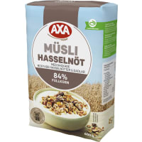 Hasselnöt Müsli