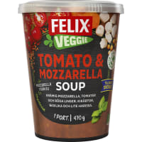 Felix Veggie Soup Tomato & Mozzarella 1 Port