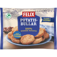 Potatisbullar Frysta