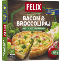 Felix Bacon Broccoli Paj Fryst/1 Port