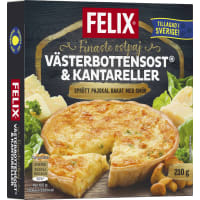 Felix Västerbotten Ostpaj Fryst/1 Port