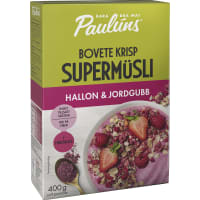 Hallon Jordgubb Supermüsli