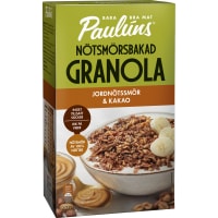 Jordnötssmör Kakao Granola Nötsmörsbakad