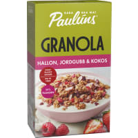 Hallon Jordgubb Kokos Granola
