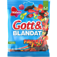 Favoritmix Gott & Blandat