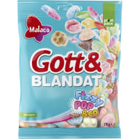 Malaco Gott&blandat Fizzypop&co