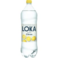 Loka Citron Kolsyrat Vatten Pet