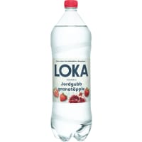 Jordgubb Granatäpple Kolsyrat Vatten Pet