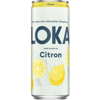 Citron Kolsyrat Vatten Burk