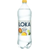 Loka Mango/lime Kolsyrat Vatten Pet