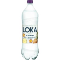 Loka Ananas/passion Kolsyrat Vatten Pet