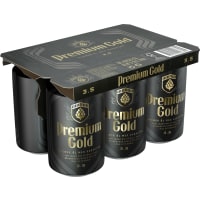 Spendrups Premium Gold Ljus Lager 3,5% Folköl Burk