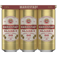 Mariestads Klass Ii Lager 2,8% Folköl Burk