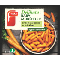 Babymorötter Frysta