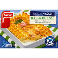 Findus Fiskgratäng Räkor & Dill Fryst